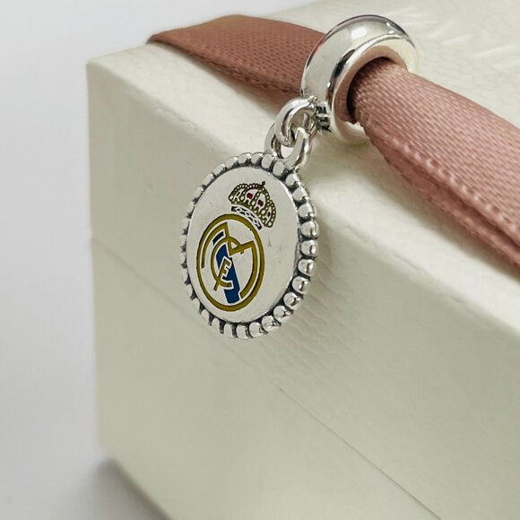 Pandora Real Madrid Football Club Exclusive Charm Pendant - Picture 1 of 4